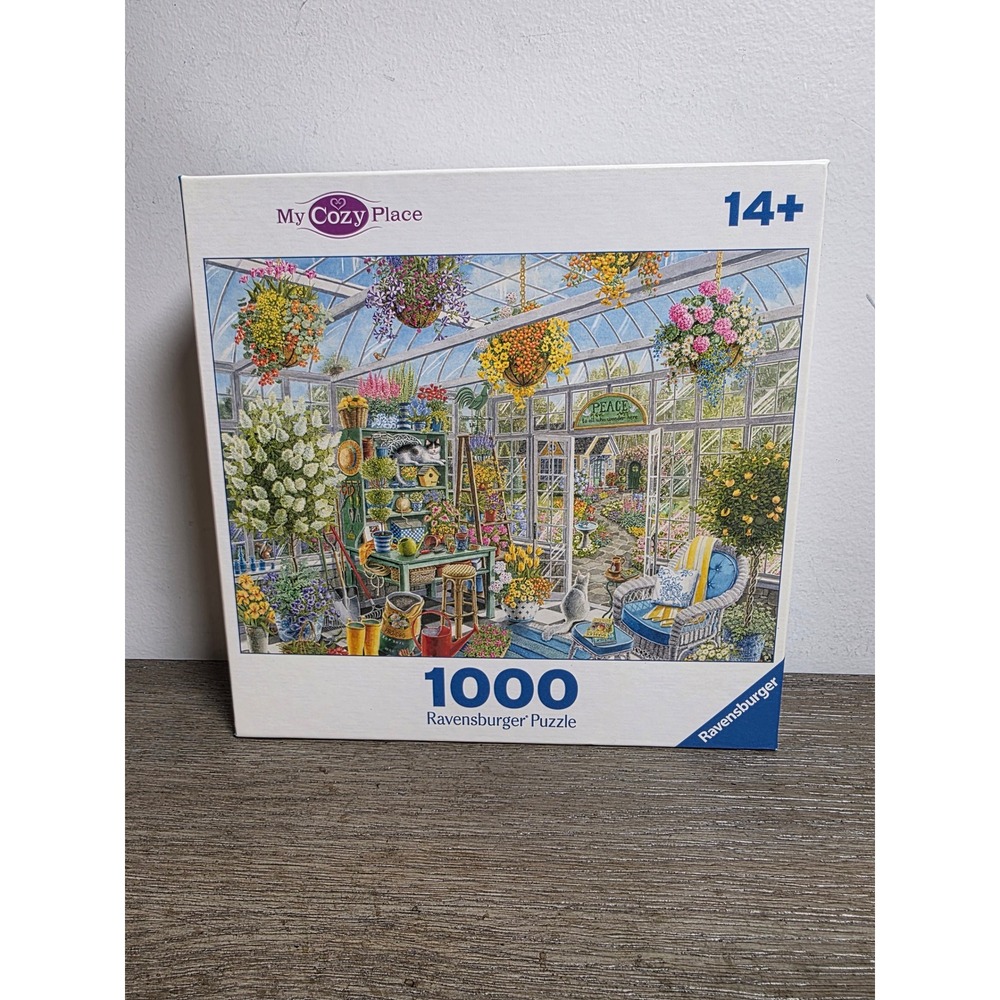 Greenhouse Haven - 1000 Piece Jigsaw Puzzle by Ravensburger 2024